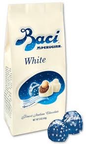 Baci White Chocolates 5oz Bag – 3 Pack logo