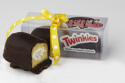 Bacon Chocolate Covered Twinkie – Twinkies & Bacon Dipped In Dark Chocolate logo