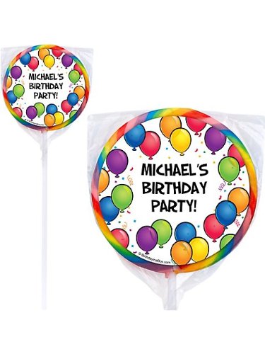 Balloon Fun Lollipops (Pack of 12) logo