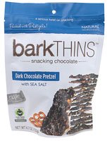 Bark Thins Snacking Chocolate Dark Chocolate Pretzel With Sea Salt — 4.7 Oz logo