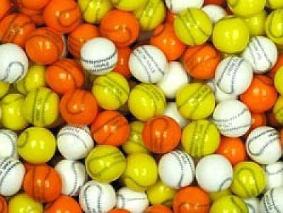 Baseballs Bouble Gum Assorted Colors 1-pound logo