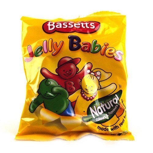 Bassetts Jelly Babies 215gr (7.6oz) Bag (Pack of 6) logo