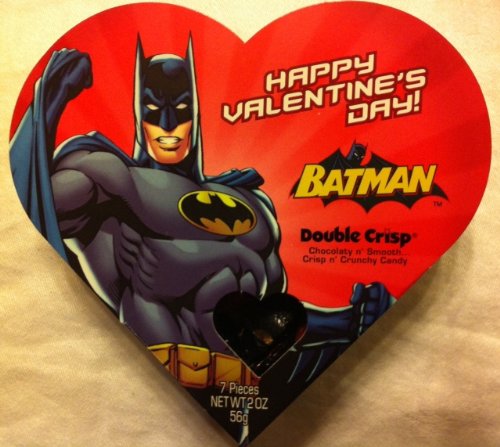 Batman Chocolate Candy Valentine Gift Box – 7 Piece – Varied Designs logo