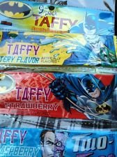 Batman Taffy Assorted Fruit Flavor 9pack logo
