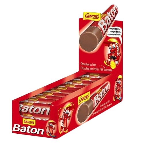 Baton Milk Chocolate – 30 Units | Chocolate Ao Leite Baton – 30 Unidades – (multi Pack) logo