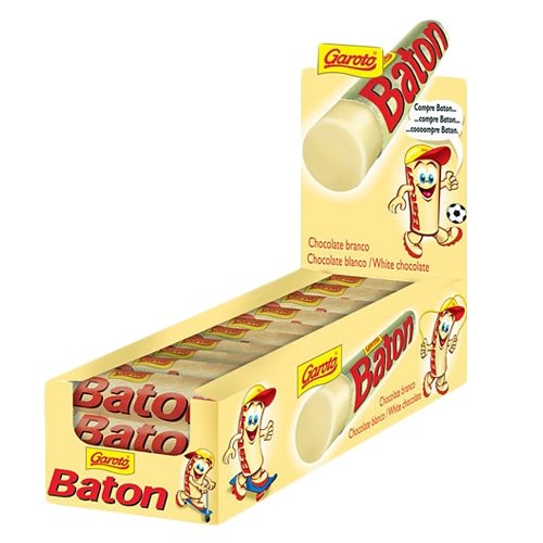 Baton White Chocolate – 30 Units | Chocolate Baton Branco – 30 Unidades – (multi Pack) logo
