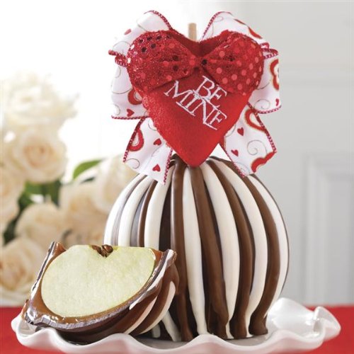 Be Mine Plush Red Heart Jumbo Caramel Apple Gift – Triple Chocolate logo