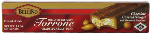 Bellino Chocolate Covered Torrone, 5.3 Ounce logo