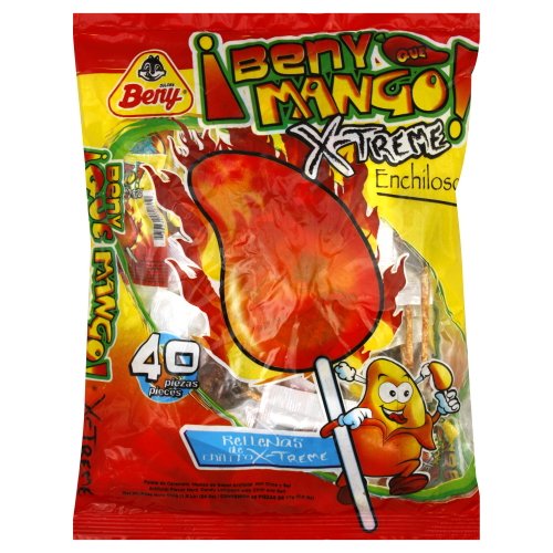 Beny Candy, Extreme Mango Chile 24.0 Oz (Pack of 3) logo