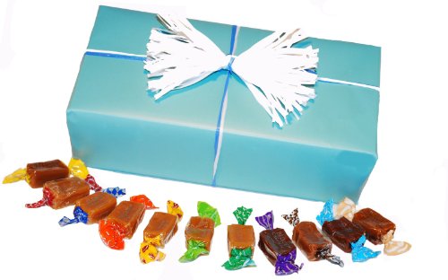 Bequet Gift Box – Assorted Flavors Of Gourmet Caramel – 2lbs -kosher Hanukkah Box logo