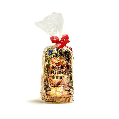 Bergamotes Candies From Nancy (eastern France) – Bergamot Flavored Hard Candies – 7oz Sachet logo