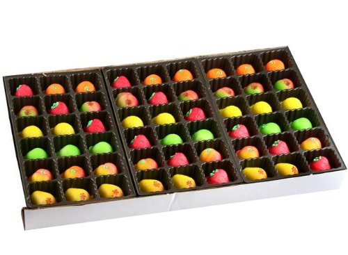 Bergen Marzipan – 54-piece Assorted Fruit Box logo