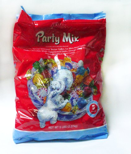 Berkley and Jensen Party Mix Hard Candies 5lb Bag logo