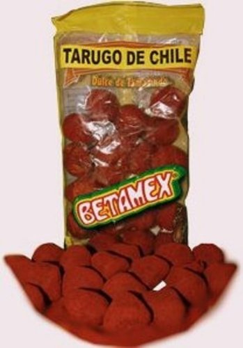 Betamex Tarugo Tamarindo Enchilado Mexican Hot Tamarind Candy Balls 30 Pcs logo