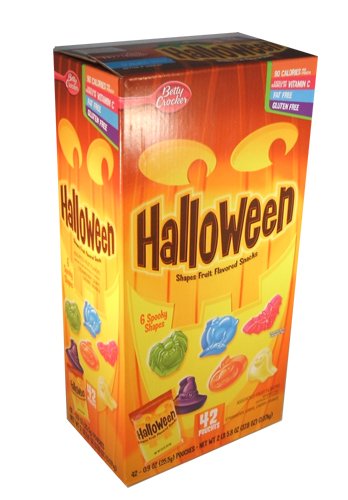 Betty Crocker Halloween Candy Fruit Snacks 42 Pouches logo