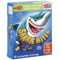 Betty Crocker Shark Bites Fruit Flavored Snacks – 8 Oz Box logo