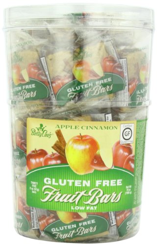 Betty Lou’s Apple Cinnamon Fruit Bar, Gluten Free, 2 ounce (Pack of 35) logo