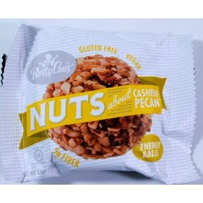 Betty Lou’s Cashew Pecan Balls, 1.4 Ounce (Pack of 18) logo