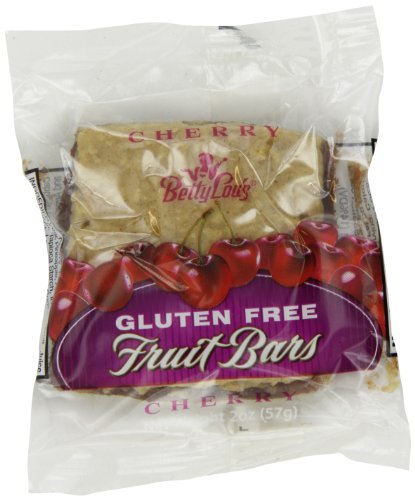 Betty Lou’s Cherry Fruit Bar, Gluten Free, 2 ounce Packages, 12 Count logo