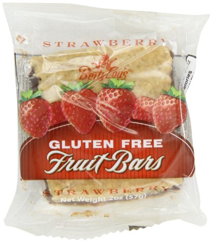 Betty Lou’s Strawberry Fruit Bar Gluten Free, 2 ounce Packages (Pack of 12) logo