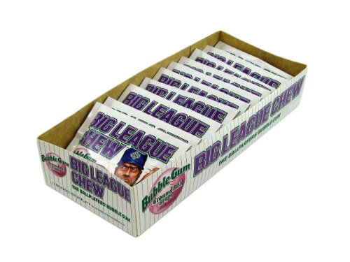 Big League Chew (bubble Gum) Grape 12 Pack logo