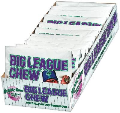 Big League Chew Grape: 12 Count logo