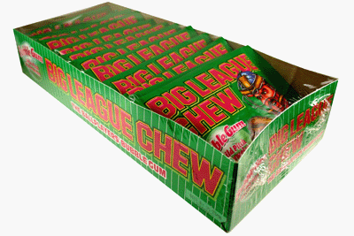 Big League Chew Watermelon 12 Pack Box logo