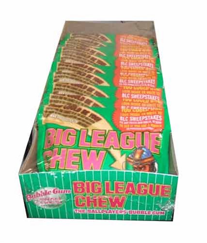 Big League Chew Watermleon Flavored Bubble Gum logo