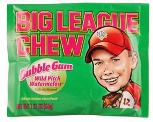 Big League Chew Wild Pitch Watermelon 12ct logo