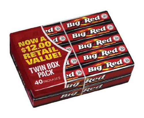 Big Red Gum – 40 Pack logo