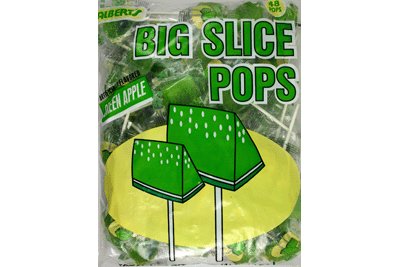 Big Slice Pop Green Apple, 48 Pop Bag logo