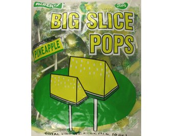 Big Slice Pop Pineapple, 48 Pack Bag logo