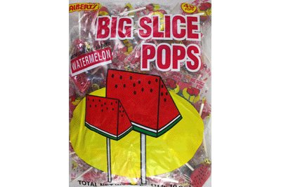 Big Slice Pop Watermelon, 48 Pop Bag logo