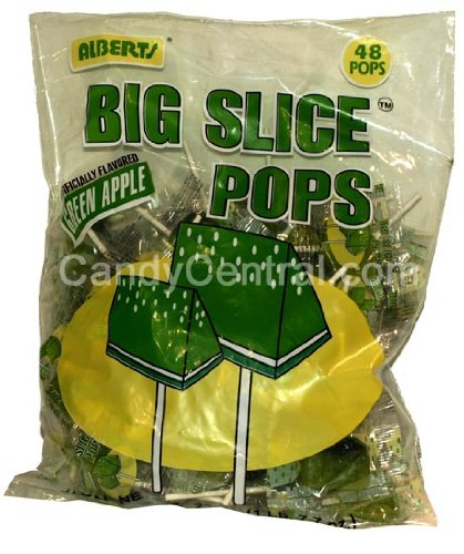 Big Slice Pops Green Apple – Albert & Son logo