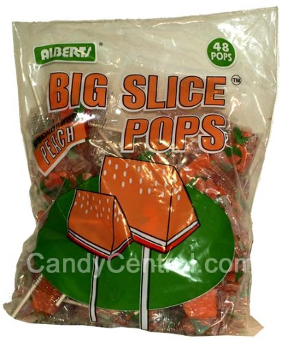 Big Slice Pops Peach – Albert & Son logo