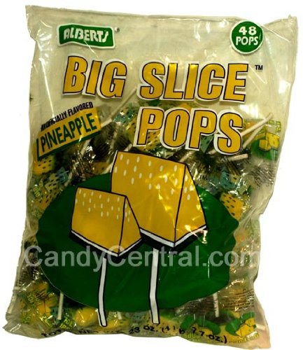 Big Slice Pops Pineapple – Albert & Son logo