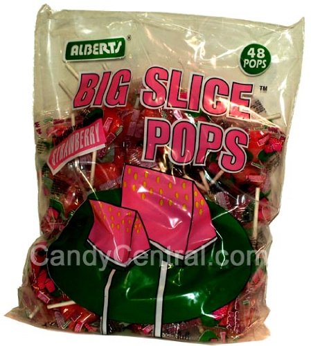 Big Slice Pops Strawberry – Albert & Son logo