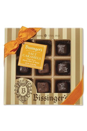 Bissinger’s Assorted Chocolate Salt Caramels Gift – 9 Pcs logo