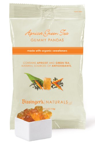 Bissingers Gourmet Gummy Pandas – Apricot Green Tea (3.5 Ounce) logo