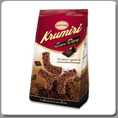 Bistefani Krumiri Extra Dark Chocolate 10.6 Oz logo