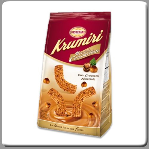 Bistefani Krumiri With Hazelnut and Caramel 10.6 Oz logo