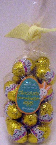 Bitterman Easter Candy 8oz Bag Chocolate Peanut Butter Eggs logo