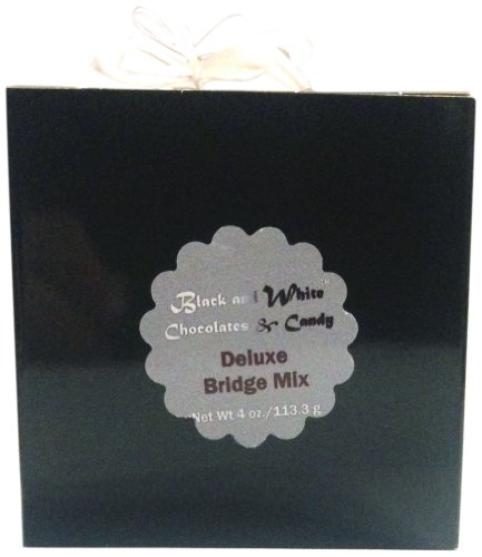 Black and White Chocolates & Candy Deluxe Bridge Mix, 4 Ounce logo