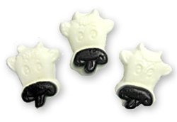 Black and White Gummi Cows-2.2 Lb. Bag logo