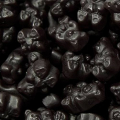 Black Cherry Gummy Bears 1lb Bag logo