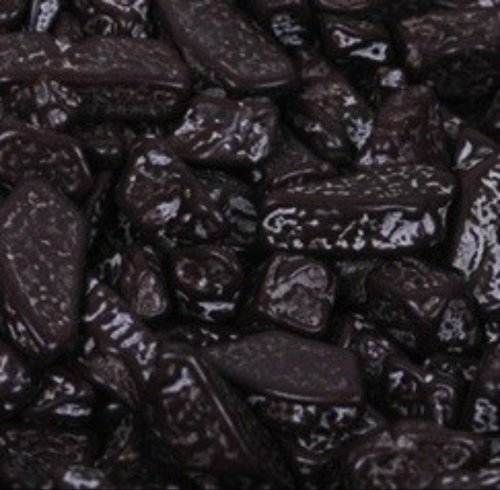 Black Coal Chocolate Rocks Candy Nuggets 1lb Bag logo