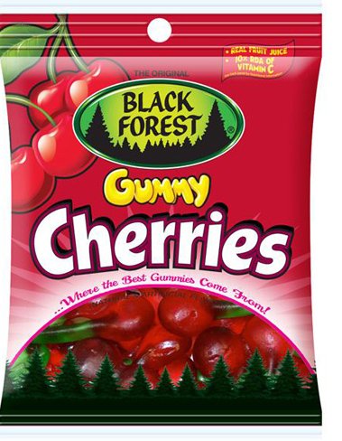 Black Forest Gummi Cherries, 4.50 ounce (Pack of 12) logo