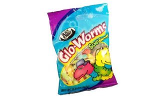 Black Forest Gummi Glo-worm, 4.50 ounce (Pack of 12) logo
