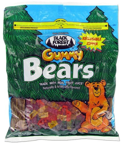 Black Forest Gummy Bears – 5lb Resealable Bag logo