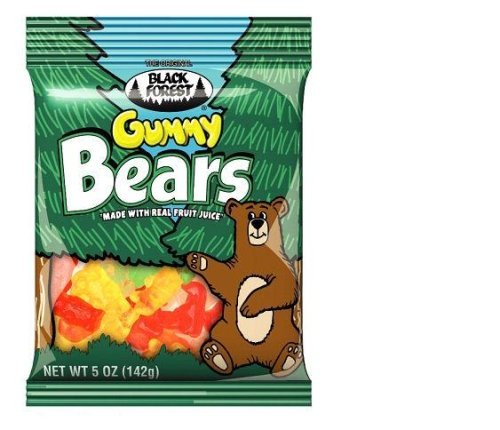 Black Forest Gummy Bears Hanging Bags, 4.5 ounce Bags (Pack of 12) logo
